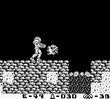 une photo d'Ã©cran de Metroid II - Return of Samus sur Nintendo Game Boy